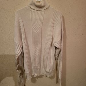 Liz Claiborne Liz Wear Women's Size L Ivory Sweater